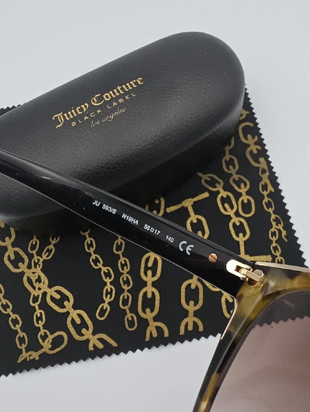 Juicy Couture Tortoiseshell Leopard Print Cat-Eye Women's Sunnies (NWOT)✨️🐆✨️ - Picture 9 of 12